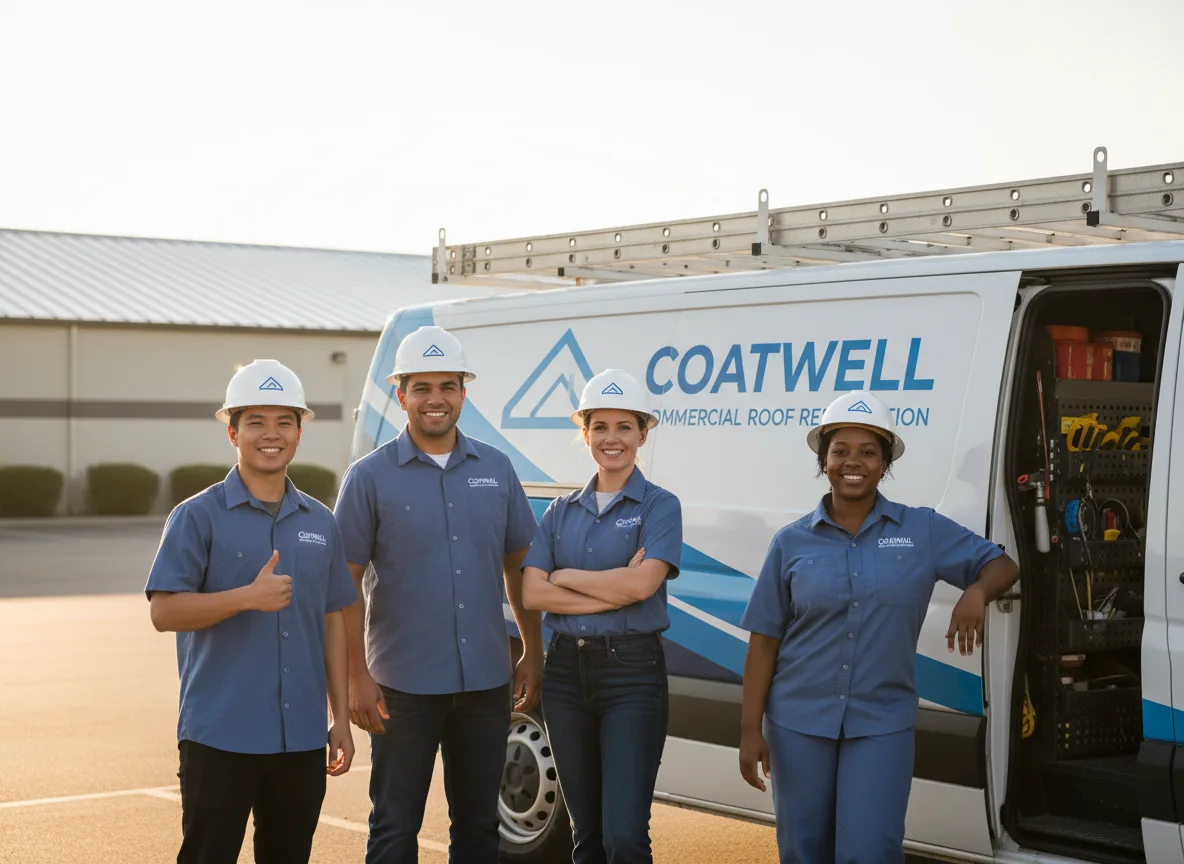 Commercial roof coating company in Lingle, WY